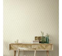 Hoopla Walls Retro Arch Cream Wallpaper