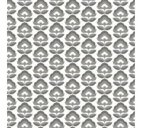 Hoopla Walls Retro Flower Chalkboard Smooth Matt Wallpaper