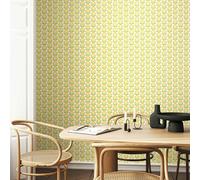 Hoopla Walls Retro Flower - Sunshine 10m Wallpaper
