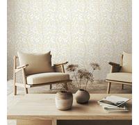Hoopla Walls Rosehip Trail - Natural Stone 10m Wallpaper - Natural Stone