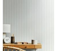 Hoopla Walls Scallop Stripe - Petrol 10m Wallpaper