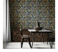 Hoopla Walls Seaweed Garden - Navy Blue 10m Wallpaper - Navy Blue