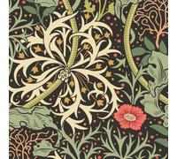 Hoopla Walls Seaweed Garden Slate Mix Smooth Matt Wallpaper