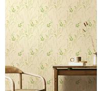 Hoopla Walls Springtime Meadow - Golden Straw 10m Wallpaper