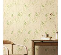 Hoopla Walls Springtime Meadow - Golden Straw 10M Wallpaper
