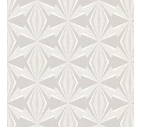 Hoopla Walls Sunray Diamond Grey 10M Wallpaper Matt Smooth
