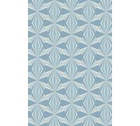 Hoopla Walls Sunray Diamond Matt Wallpaper in Blue Hoopla Walls Blue
