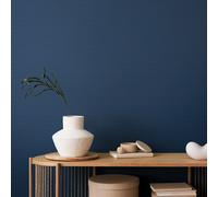 Hoopla Walls Tiny Ogee - Indigo 10m Wallpaper
