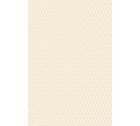 Hoopla Walls Tiny Ogee - Parchment 10m Wallpaper in Natural Hoopla Walls Natural 10m