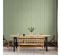 Hoopla Walls Tongue And Groove- Sage (10M Wallpaper)