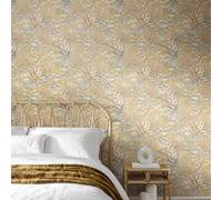 Hoopla Walls Tropical Canopy - Hemp 10M Wallpaper