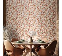 Hoopla Walls Watercolour Leaves - Tuscan Mix 10M Wallpaper