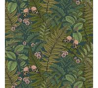 Hoopla Walls Wild Ferns Forest Mix Smooth Matt Wallpaper