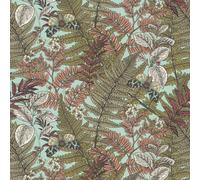 Hoopla Walls Wild Ferns Rosehip Smooth Matt Wallpaper
