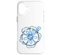 Ho'oponopono Prayer I LOVE YOU I'M SORRY FORGIVE THANK YOU Case for iPhone 16 Plus