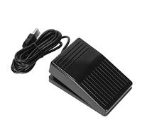 Hoopoocolor USB Footswitch Pedal, Custom Multifunction USB Single Footswitch, Photoelectric Switch Ergonomically Designed for Gaming Zoom Transcription Key Settings Factory Tested