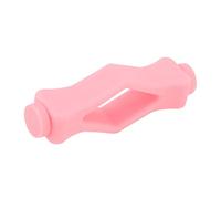 Hoopoocolor Washer Door Prop, Front Load Laundry Door Post, Keep Washer Drying Door Open to Keep Dry, Mouth Shape Strong Magnet Washer Door Holder for Most Drum Washers(Pink)