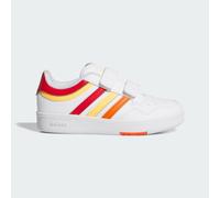 adidas Unisex Kids Hoops 4.0 Shoes, FTWR White/Better Scarlet/Flash Orange, 2 UK