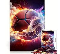 Hoops And Hustle 1000 Piece Jigsaw Puzzles for Teenagers Brain Think Snug Connection Real Challenge Christmas Idea (50x75cm)