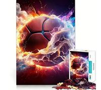 Hoops And Hustle 1000 Piece Jigsaw Puzzles for Teenagers Brain Think Snug Connection Real Challenge Christmas Idea (50x75cm)