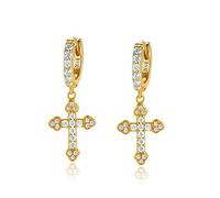Hoops Earrings for Women, Hinged Earrings, Women Girls Jewelry Eardrop,Sterling silver earrings for women Fashion Simple Earrings Golden Temperament Drop Dangle Earrings Dainty Jewelry Gift S925 Sterl