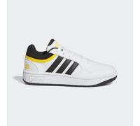adidas Unisex Kids Hoops Shoes, Cloud White/Core Black/Bold Gold, 1 UK
