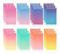 Hooqict 24 Pack Mini Pocket Notebooks Bulk Small Spiral Notebook Colorful Notepads Memo Note Pads for Kids Party Favors, Nurse, Office, Classroom School Supplies, 3.9 x 2.4 Inch
