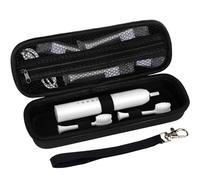 Hooqict Electric Toothbrush Travel Case for Oral-B Pro 1000, 2000, 3000, 3500, 1500 Travel Toothbrush Holder with Mesh Pocket for Accessories, Protective Storage Bag Toothbrush Carrier Case
