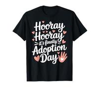Hooray It's Adoption Day Gotcha Day T-Shirt