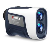 Hoorola Range Finder Golf, 1200 Yards Rangefinder with Slope, Magnetic Stripe, 7X Magnification, IP54 Water Resistant, Rechargeable Battery, Flag Pole Lock Vibrate, Golf Accessories Gift for Men Women