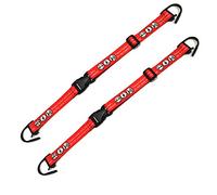 Hooshing 2PCS Kids Baby Safety Seat Belt Adjustable Supermarket Shopping Cart Belt Chair Seat Belts Red