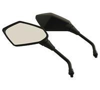 Hoosier Garage Stealth Style Motorcycle Mirrors - Heavy Duty 11.5MM Stem - Kawasaki, Suzuki, Honda, Victory