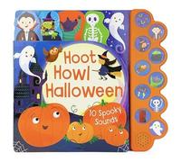 Hoot Howl Halloween: 10 Spooky Sounds [Board book] - HardBack NEW Wilson, Becky