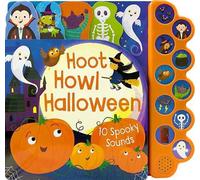 Hoot Howl Halloween: 10 Spooky Sounds by Becky Wilson (English) Board Book Book
