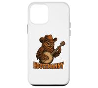 Hootenanny Owl Cowboy Banjo Player Funny Country Music Case for iPhone 12 mini