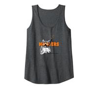 Hooters Caribbean Islands Tank Top, Women, Dark Heather Grey, Medium