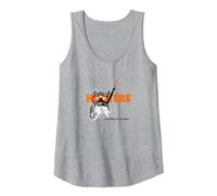 Hooters Caribbean Islands Tank Top, Women, Heather Grey, Large