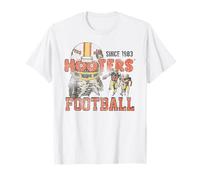 Hooters Football Since 1983 Hootie The Owl Logo Funny Sports T-Shirt