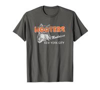 Hooters Vintage Manhattan T-Shirt, Men, Asphalt Grey, Large
