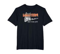 Hooters Vintage Manhattan T-Shirt, Men's Big and Tall, Black, 4X Tall