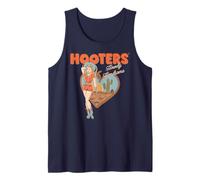Hooters Western Cowgirl Pinup Girl Howdy Handsome Funny Tank Top