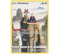 Hoothoot TG12/TG30 Pokemon Card (SWSH Astral Radiance Trainer Gallery) + 1x TitanCards® Toploader