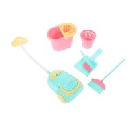 HOOTNEE 1 Set Dollhouse Cleaning Tool Miniature Housekeeping for Pretend Play and Stylish Doll Furniture Accessories for Role Play and DIY Crafts