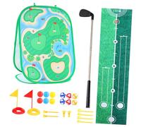 HOOTNEE 1 set Golf Set Portable Golf Practice Kit for Indoor Outdoor Fun Rods Engaging Parent Activity for Skill Development