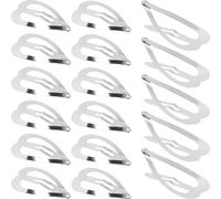 HOOTNEE 100 Pcs Heart Hair Barrette Heart Hairpin 3cm Delicate Stylish Carbon Steel Clips for Girlfriends Daughters Valentines Day Christmas New Year's Parties