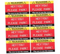 HOOTNEE 100pcs Humorous Parking Violation Cards Bad Parking Warning Notes Funny Bad Ticket Cards You Parked Like Joke Tickets for Cars