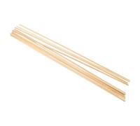 HOOTNEE 10Pcs Bamboo Kite Support Sticks 6X3Mm Thin Wooden Dowel Rods 60Cm Long for Kite-Making DIY Crafts and Birdcage Frame Building