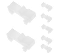 HOOTNEE 10pcs Blind Valance Clips Plastic Valance Holder Drapery Hardware Window Blind Cover Clips Replacement Parts for