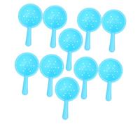 HOOTNEE 10pcs Boys and Girls Play Sand Toys Sand Scoop Heavy Duty Beach Tools for Digging and Castle Building Bath Toys for Toddlers Summer Fun
