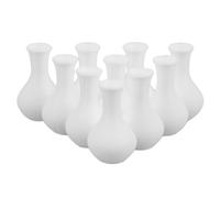 HOOTNEE 10pcs Doll House Vase Miniature Flower Vase Tiny Flower Bottle Miniature Things for Dollhouse Micro Landscape Vase Decorative Tiny Vase Mini Vase Dollhouse Decorations Doll Vase